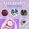 Crochet Hooks Kit - 31 Piece Set with 9 Ergonomic Hook Sizes, 6 Yarn Needles, Additional Knitting & Crochet Supplies and Carrying Case